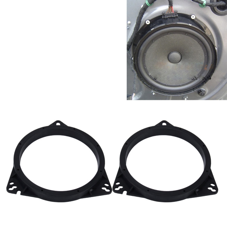 2 PCS Car Auto ABS Loudspeaker Base Protection Cover Holder Mat for Nissan and Toyota, For Nissan and Toyota