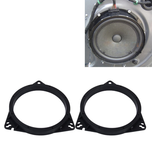 2 PCS Car Auto ABS  Loudspeaker Base Protection Cover Holder Mat for Nissan and Toyota, For Nissan and Toyota