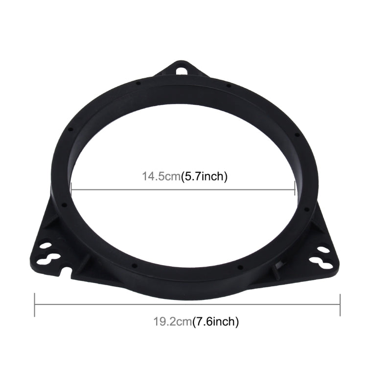 2 PCS Car Auto ABS Loudspeaker Base Protection Cover Holder Mat for Nissan and Toyota, For Nissan and Toyota
