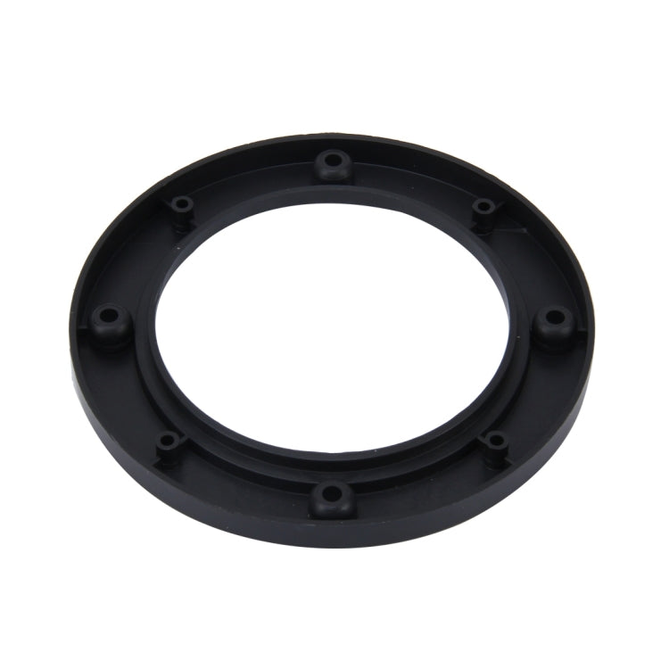2 PCS 4 inch Car Auto ABS Loudspeaker Base Protection Hollow Cover Holder Mat, Inner Diameter: 10cm, 10cm