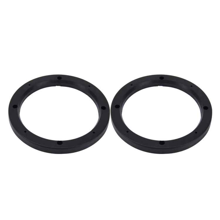 2 PCS 6.5 inch Car Auto ABS Loudspeaker Base Protection Hollow Cover Holder Mat, Inner Diameter: 14.5cm, 14.5cm