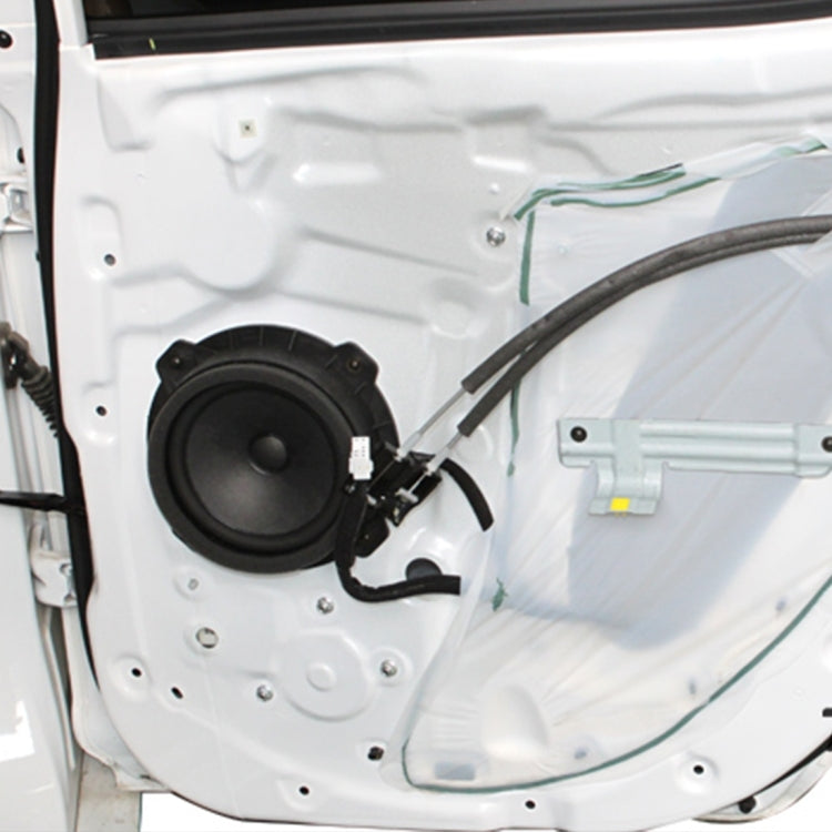 2 PCS 6.5 inch Car Auto ABS Loudspeaker Base Protection Hollow Cover Holder Mat, Inner Diameter: 14.5cm, 14.5cm