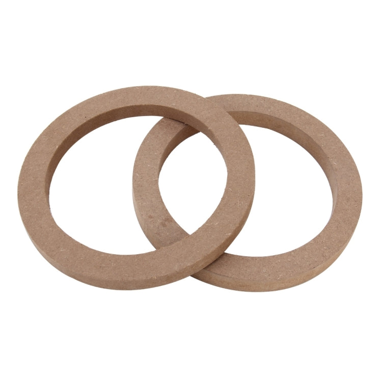 2 PCS Car Auto Universal Wood Loudspeaker Base Protection Cover Holder Mat, Inner Diameter: 14.5cm, Universal