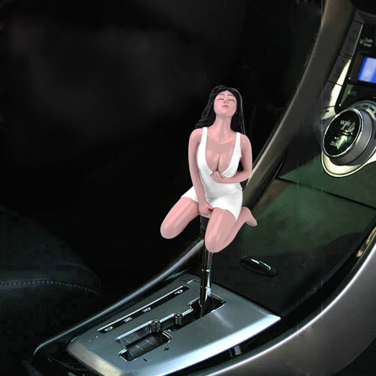 Universal Sexy Beauty Shape ABS Manual or Automatic Gear Shift Knob with Three Rubber Covers Fit for All Car, Sexy Beauty Shape 3, Sexy Beauty Shape 4, Sexy Beauty Shape 1