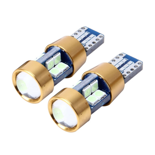 2 Pcs T10 3W Anti-erreur Voiture Dégagement Lumière avec 19 SMD-3030 Lampe LED, DC 12V, 19 LED SMD-3030