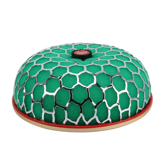 HKS 76mm Round Mushroom Super Power Car Cleaner Air Filter Flow Admission 3-layer Dry Filter Super Stealth Frame High Performance Air Induction Air Flow Filter, 10cm