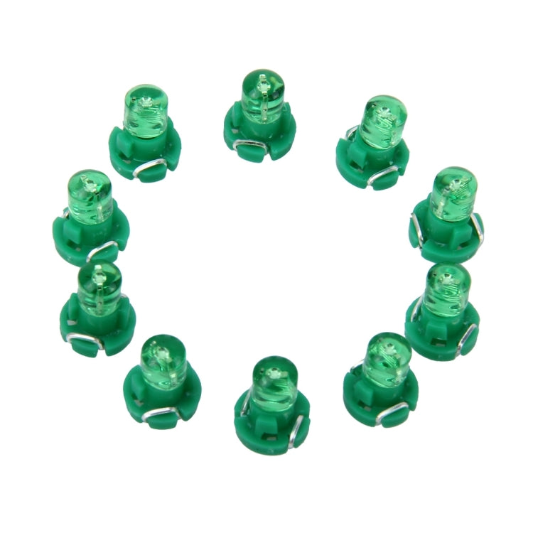 10 PCS 2W T3 Wedge Instrument Panel LED Light Dashboard Gauge Cluster Indicator Lamp Bulb, 2W T3, T3