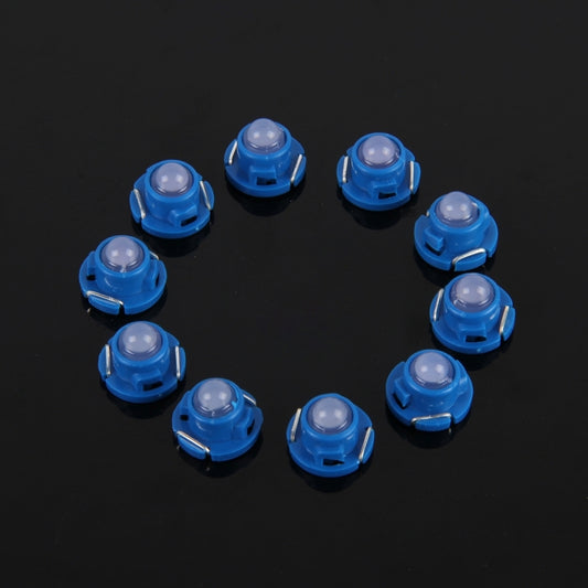 10PCS 2W T4.7 Wedge Instrument Panel LED Light Dashboard Gauge Cluster Indicator Lamp Bulb, 2W T4.7, 2W T4.7