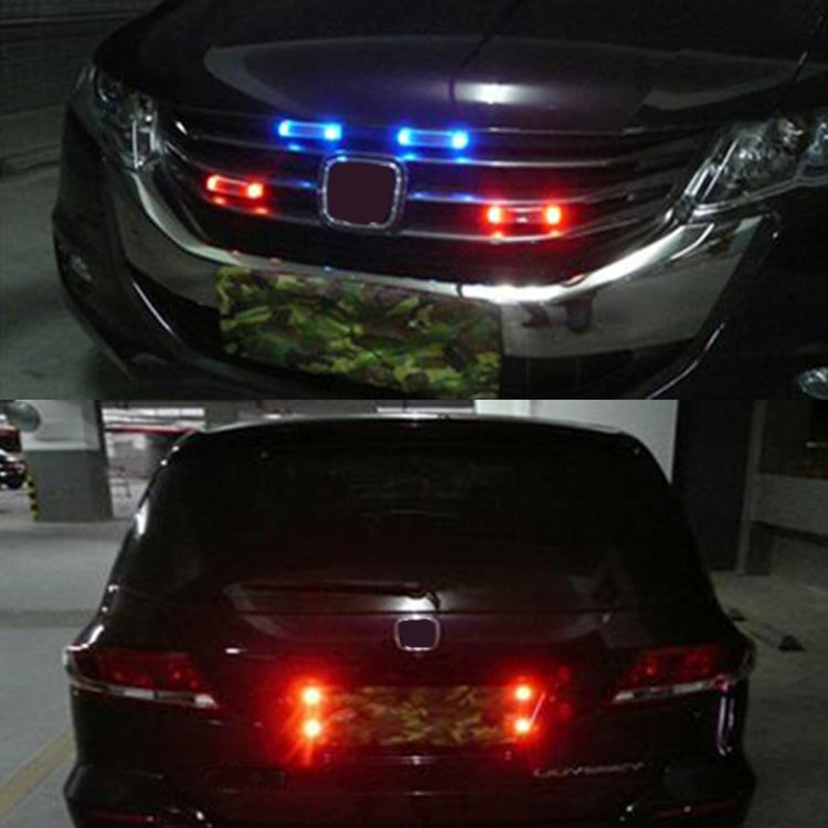 Car Styling Solar Warning Flash LED Anti-collision Decorative Light, Decorative Light