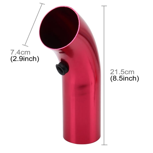 Universal Air Intake Pipe Super Power Flow Air Intakes Short Cold Racing Aluminium Air Intake Pipe Hose with Cone Filter Kit System