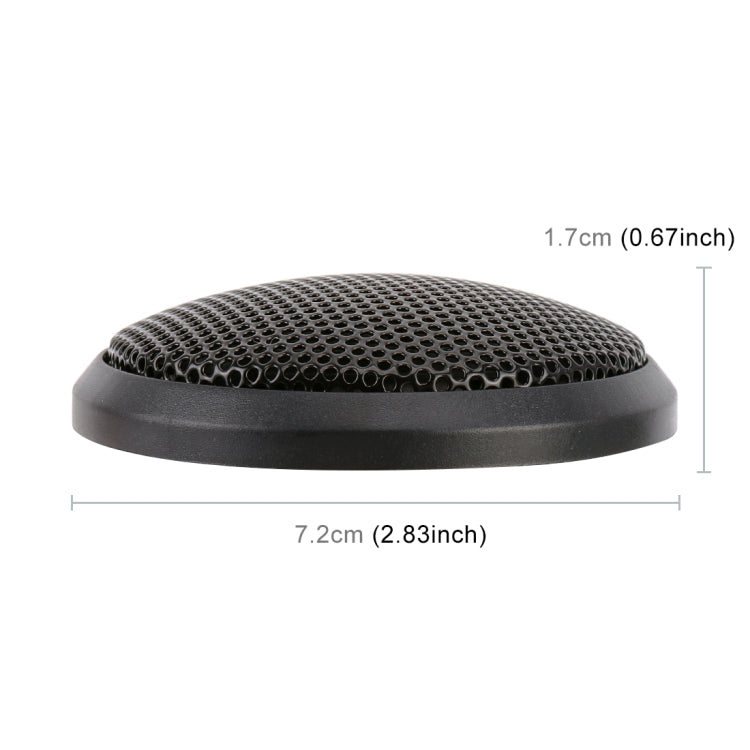 2 PCS CQS-68 20W 105dB Car Dome Tweeter Audio Loudspeaker Treble Speaker, Treble Speaker