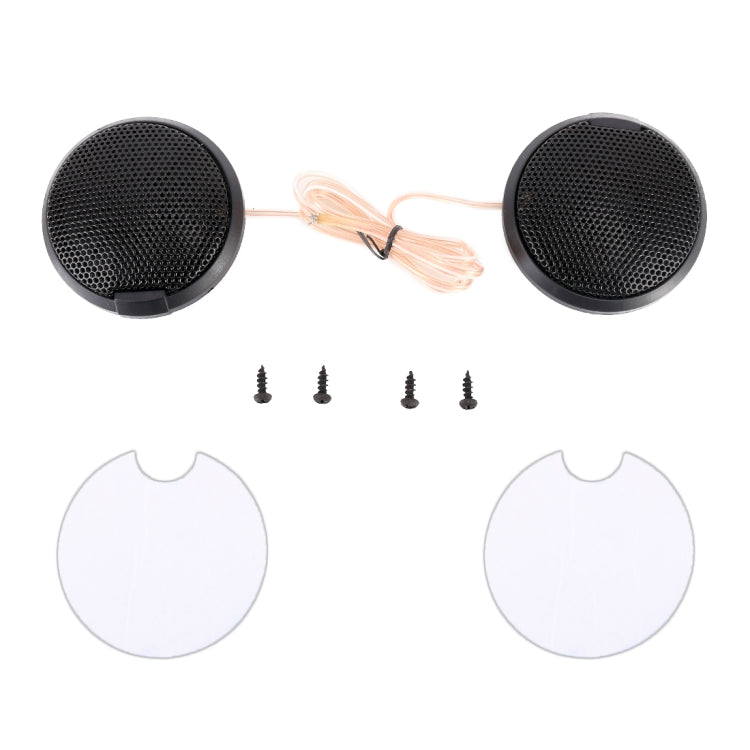 2 PCS CQS-68 20W 105dB Car Dome Tweeter Audio Loudspeaker Treble Speaker, Treble Speaker