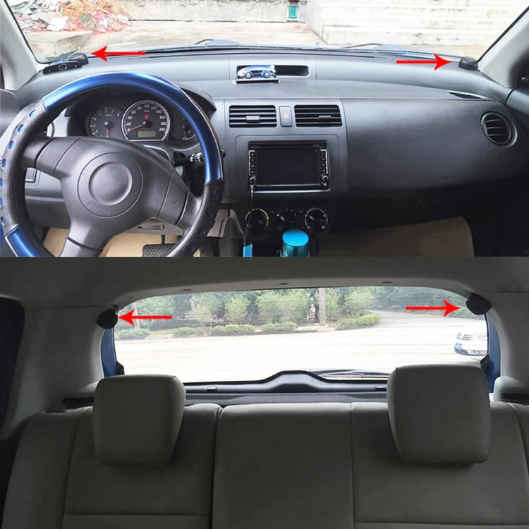 2 PCS CQS-68 20W 105dB Car Dome Tweeter Audio Loudspeaker Treble Speaker, Treble Speaker