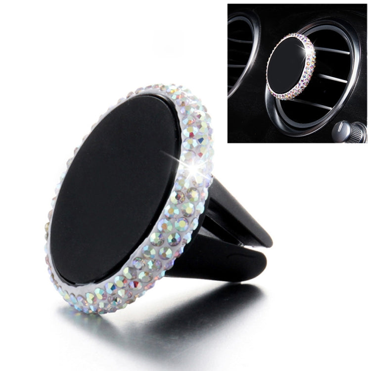 Car Diamond Magnetic Air Outlet Mobile Phone Holder, Air Outlet Holder(White), Air Outlet Holder (Colourful White), Air Outlet e Holder(Colour), Air Outlet Holder(Pink)