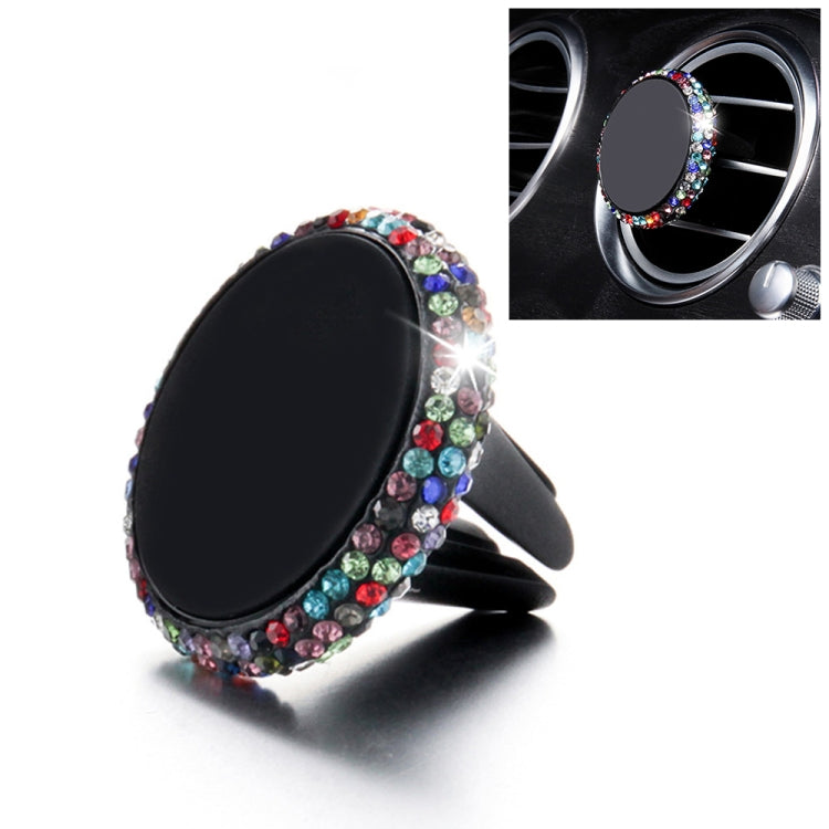 Car Diamond Magnetic Air Outlet Mobile Phone Holder, Air Outlet Holder(White), Air Outlet Holder (Colourful White), Air Outlet e Holder(Colour), Air Outlet Holder(Pink)