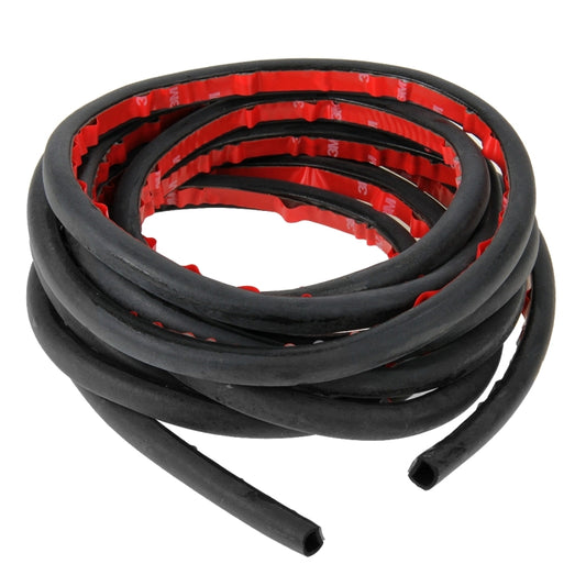 Big D-shaped Car Noise Reduction Sealing Strip with Sticker, Length: 5m, Length: 5m Big D-shaped
