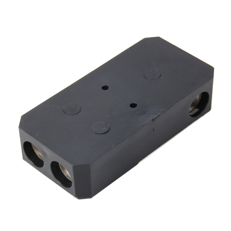 Car Stereo Car Audio Fuse Holder Insurance 60A Car Audio Fuse Holder 1 in 2 Ways Car Auto Fuse Holder Blade Fuse Holder for Car Audio, 1 in 2 Ways