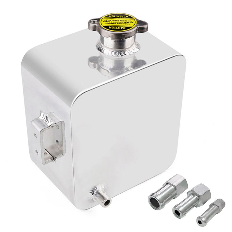 Car Modified Aluminum Alloy Vice Water Tank, 2.5L
