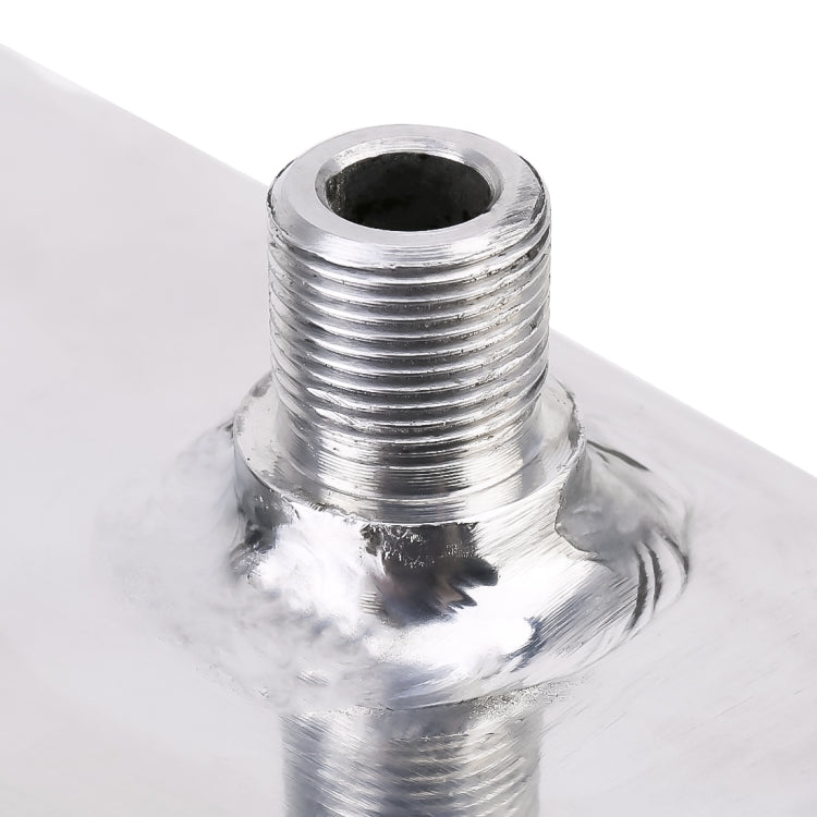 Car Modified Aluminum Alloy Vice Water Tank, 2.5L