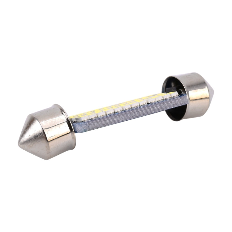 2 PCS 41mm DC12V / 1.5W / 6000K / 100LM 36LEDs SMD-3014 Car License Plate Light / Dome Light, with Decoder, 1.5W 41mm