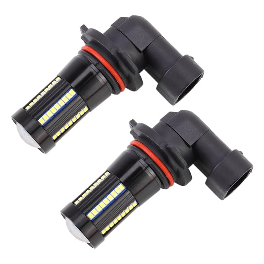 2 PCS 9006 DC9-16V / 8.2W / 6000K / 655LM Car Auto Fog Light 66LEDs SMD-2016 Lamps, 9006