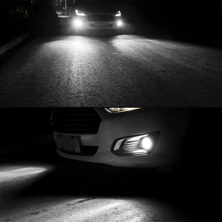2 PCS H11 / H8 DC9-16V / 8.2W / 6000K / 655LM Car Auto Fog Light 66LEDs SMD-2016 Lamps, H11 / H8