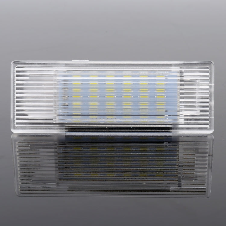 2 PCS LED Car DC 12V 1.5W 6000K 100LM Door Lights 18LEDs SMD-3014 Lamps for BMW F10, For BMW F10
