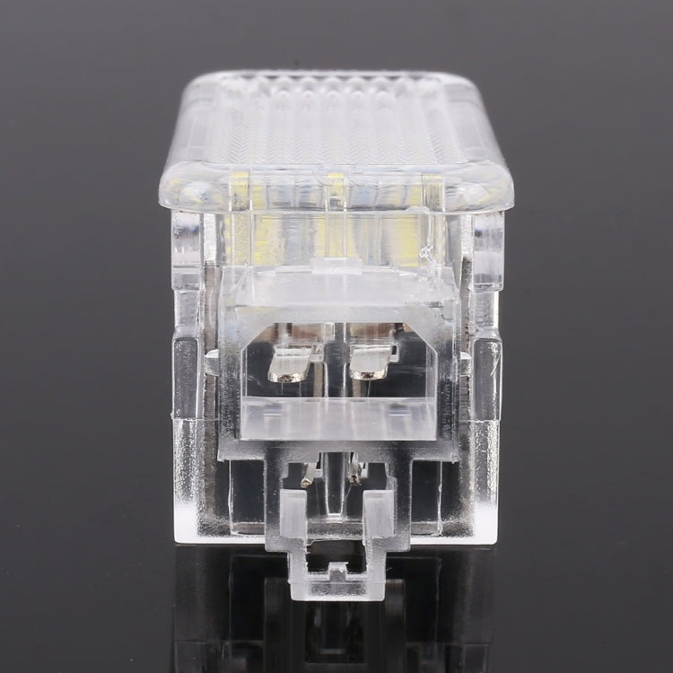 2 PCS LED Car DC 12V 1.5W Door Lights Lamps for Audi / Volkswagen, For Audi / Volkswagen (Blue Light), For Audi / Volkswagen (Red Light), For Audi / Volkswagen (White Light)
