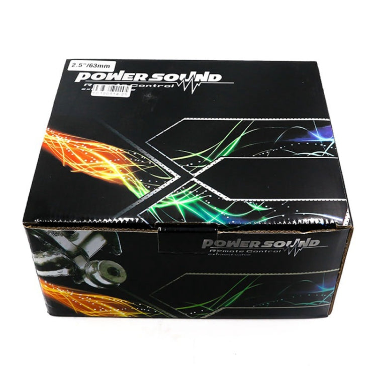 CNSPEED Stainless Steel Car Remote Control Electric Exhaust Valve Pipe Set, Size: 2.25 inch, Size: 2.25 inch