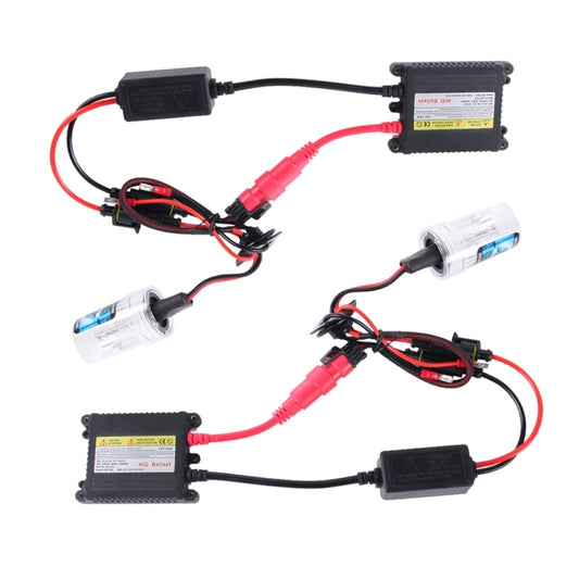 2PCS 35W HB3/9005 2800 LM Slim HID Xenon Light with 2 Alloy HID Ballast, High Intensity Discharge Lamp, Color Temperature: 6000K, 9005