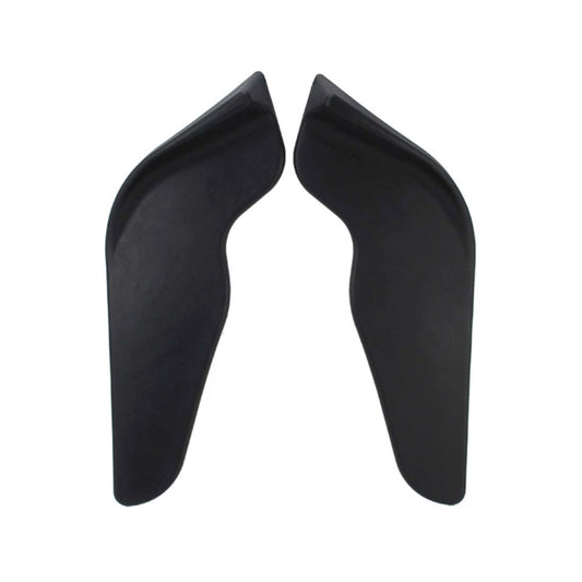 2 PCS Universal Fit Car Front Bumper Spoiler Lip Splitter Diffuser SUV ABS Front Shovel, Length: 68cm, Length: 68cm