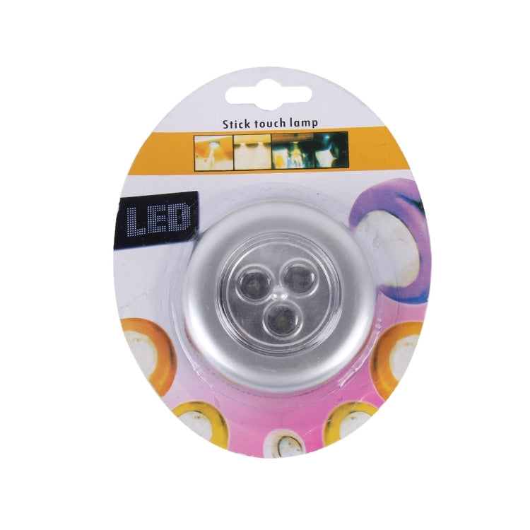 Car Universal Interior LED Stick Touch Lamp, 3 LEDs(White)