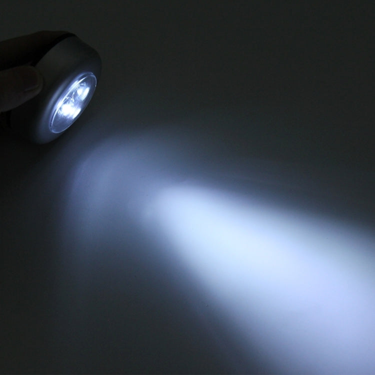 Car Universal Interior LED Stick Touch Lamp, 3 LEDs(White)