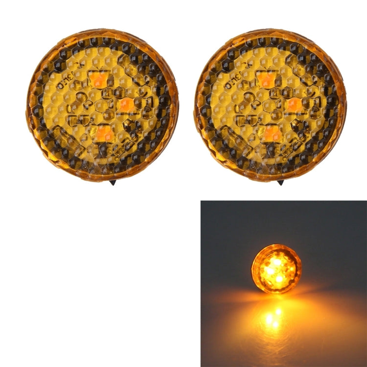 2 PCS Car Door Anti-collision Warning Strobe Light (Red Light), Red Light, Blue Light, Colorful Light, Yellow Light