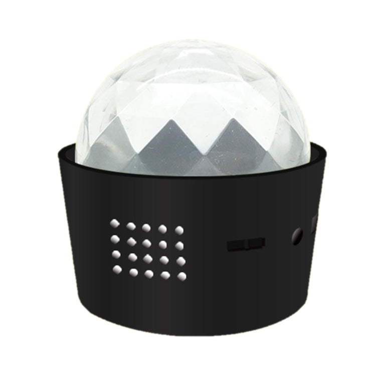 D33 5W USB Charging RGB Car Decoration Portable DJ Light Sound Activated Rotating Strobe Effect Atmosphere Light Star Music Light Lamp, DC 5V, D33