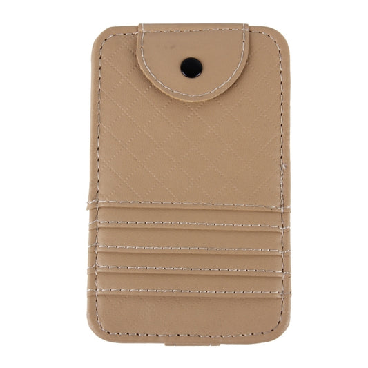 FUDAOCHE Multi-functional Auto Car Sun Visor Sunglasses Holder Card CD Storage Holder Pouch Bag