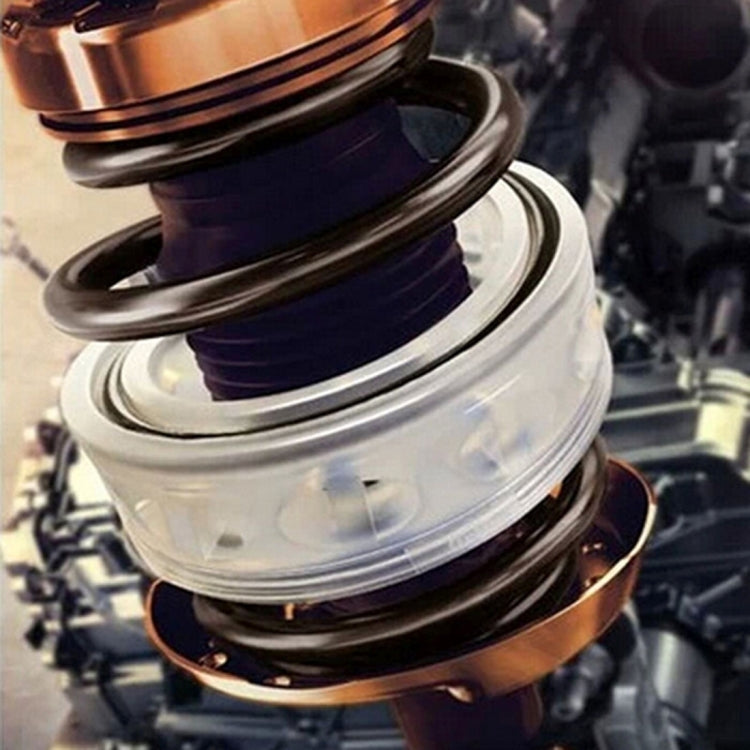 2 PCS Car Auto A Type Shock Absorber Spring Bumper Power Cushion Buffer, Spring Spacing: 47mm, Colloid Height: 80mm, A Type(Spring Spacing: 47mm, Height: 80mm)