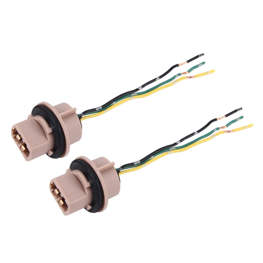 2 PCS Car Auto LED Bulb Socket Holder (No Including Light), 7443, H1/H3, H4, H7, H8/H11, 1156