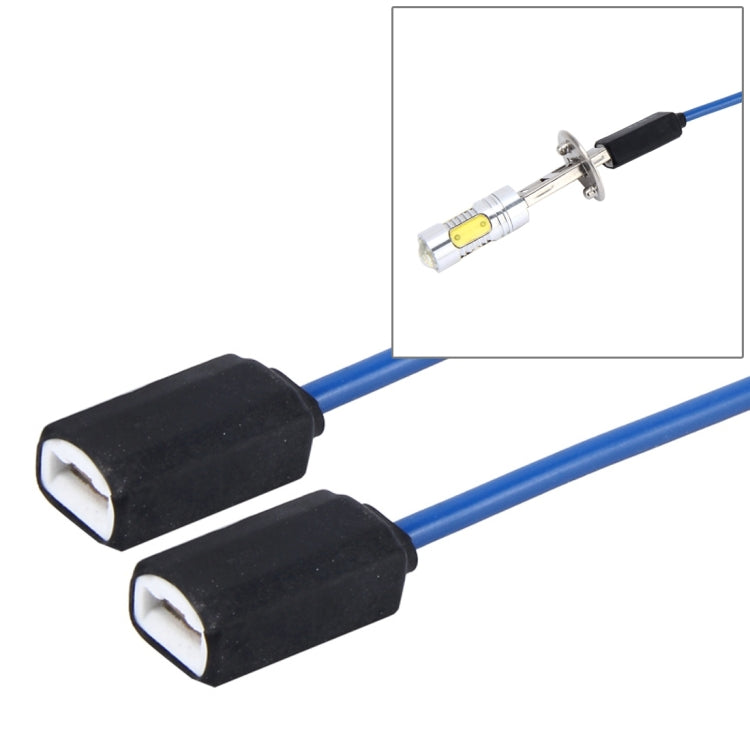 2 PCS Car Auto LED Bulb Socket Holder (No Including Light), H4, H7, H8/H11, 1156, 7443, H1/H3
