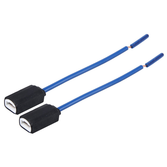 2 PCS Car Auto LED Bulb Socket Holder (No Including Light), H1/H3, H4, H7, H8/H11, 1156, 7443