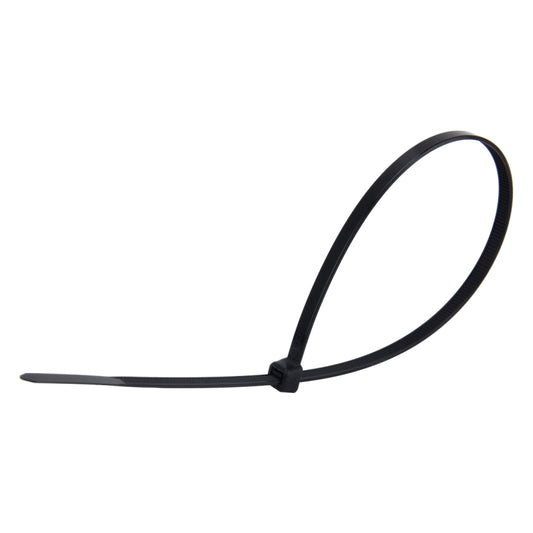 250pcs /Pack 5mm*300mm Nylon Cable Ties, 5mm*300mm Black, 5mm*300mm White