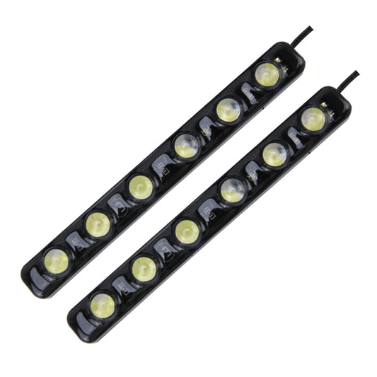 2 PCS 6W 180 LM 6000K DRL Daytime Running Light with 6 SMD-5050 Lamps, DC 12V, 6W