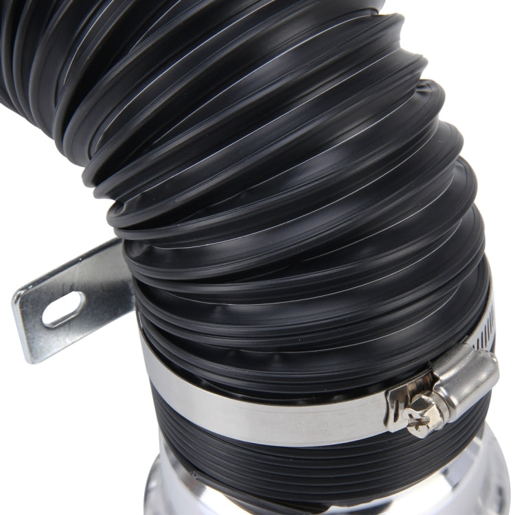 Car Auto Universal Tube Air Filter Adjustable Cold Air Injection Intake System Pipe Without Air Filter