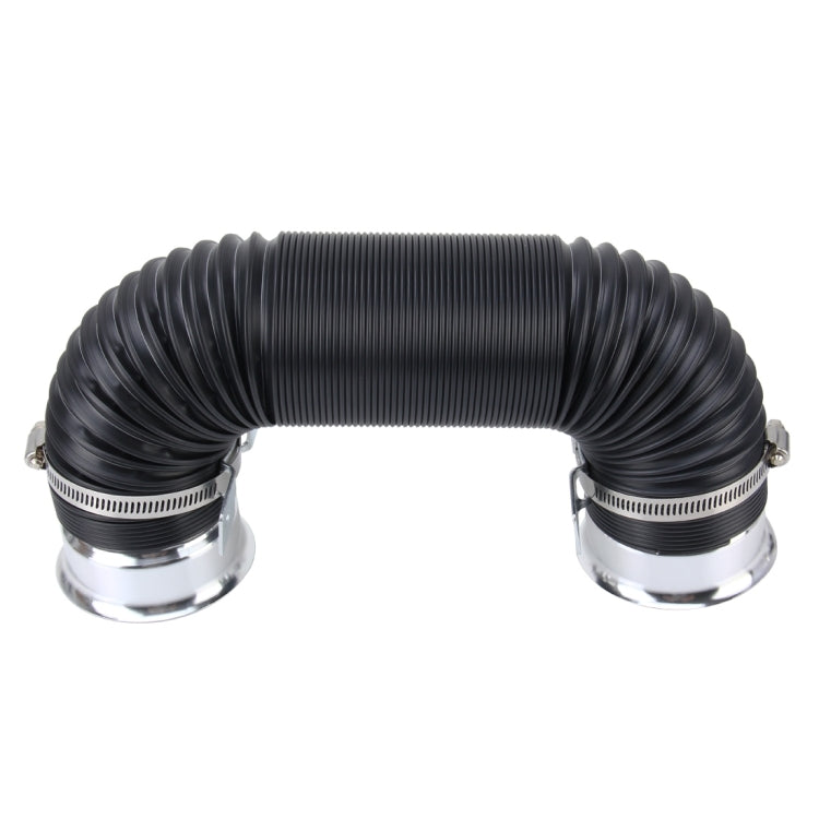 Car Auto Universal Tube Air Filter Adjustable Cold Air Injection Intake System Pipe Without Air Filter