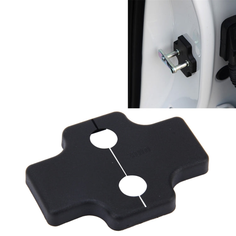 4 PCS Car Door Lock Buckle Decorated Rust Guard Protection Cover for BaoJun Chery SGMW Chevrolet HuaCheng ZhongHua, For BaoJun