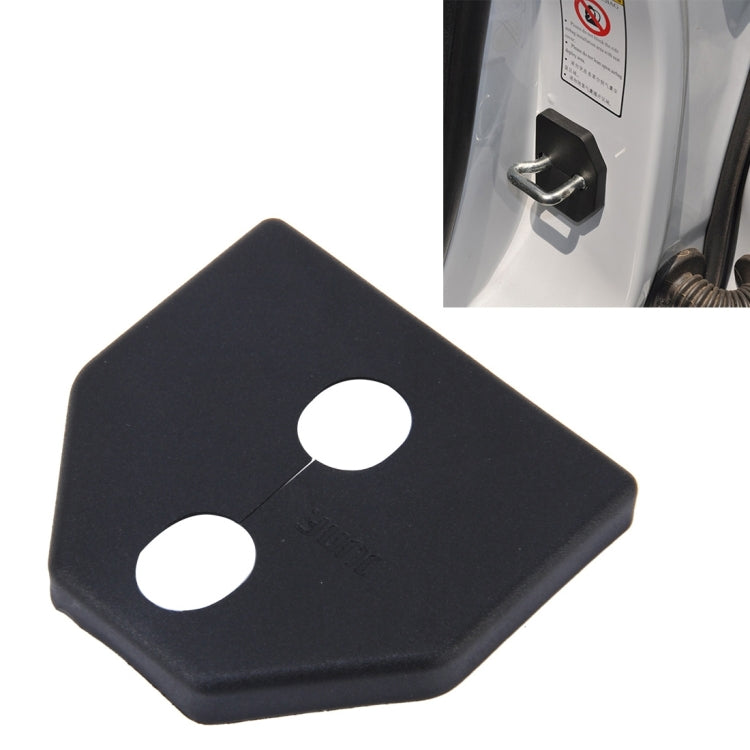 4 PCS Car Door Lock Buckle Decorated Rust Guard Protection Cover for Forester SUBARU XV Outback, For Forester SUBARU