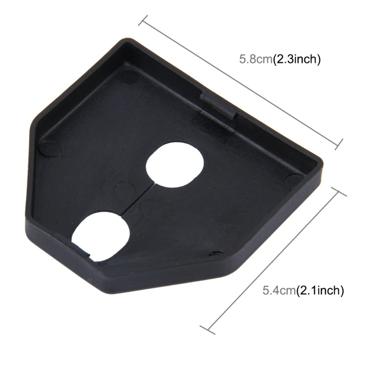 4 PCS Car Door Lock Buckle Decorated Rust Guard Protection Cover for Forester SUBARU XV Outback, For Forester SUBARU