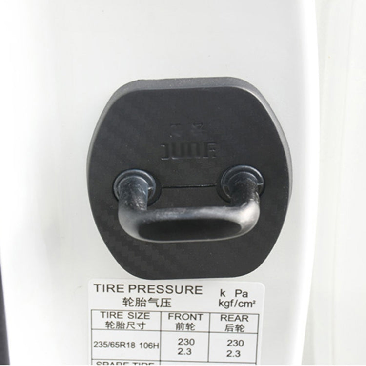 4 PCS Car Door Lock Buckle Decorated Rust Guard Protection Cover for Aeolus A30 BYD Surui BYD Qin, For Aeolus A30