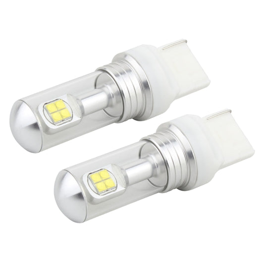 2 PCS 7440 40W 800 LM 6000K Car Turn Light Backup Light Brake Light with 8 CREE Lamps, DC 12V, 7440