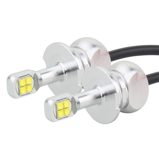 2 PCS H3 40W 800 LM 6000K 8 CREE LEDs Car Fog Lights, DC 12V, H3